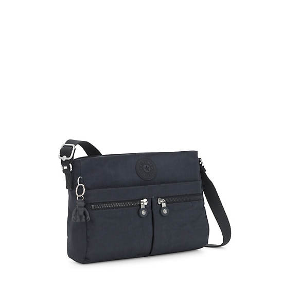 Kipling New Angie Crossbody Taske Blå | DK 1195NW